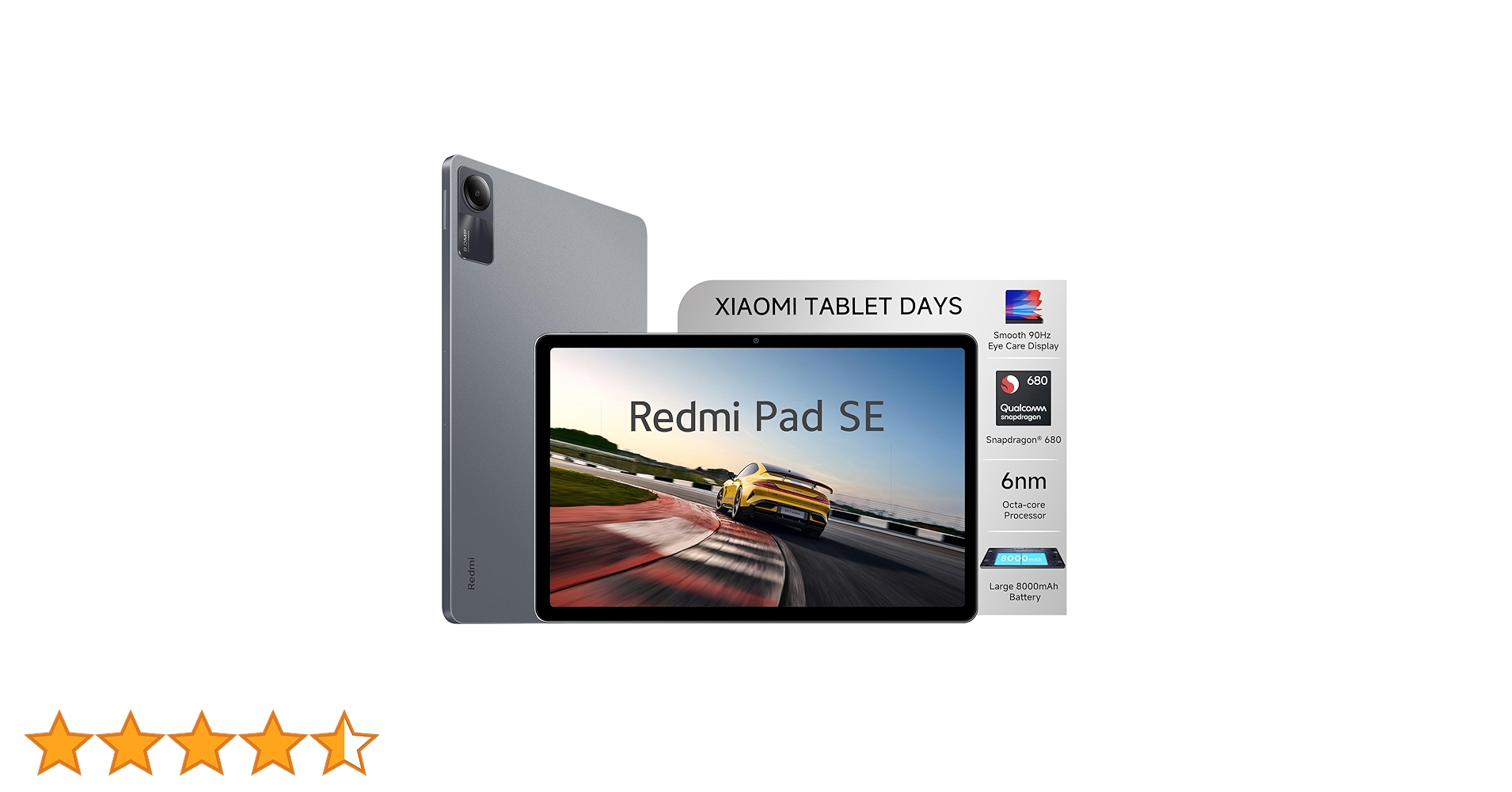 Redmi Pad SE| All Day Battery | Qualcomm Snapdragon 680| 90Hz